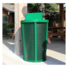 Green with Push lid and liner