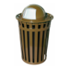 Trash Can with Dome Top