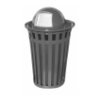 Trash Can with Dome Top