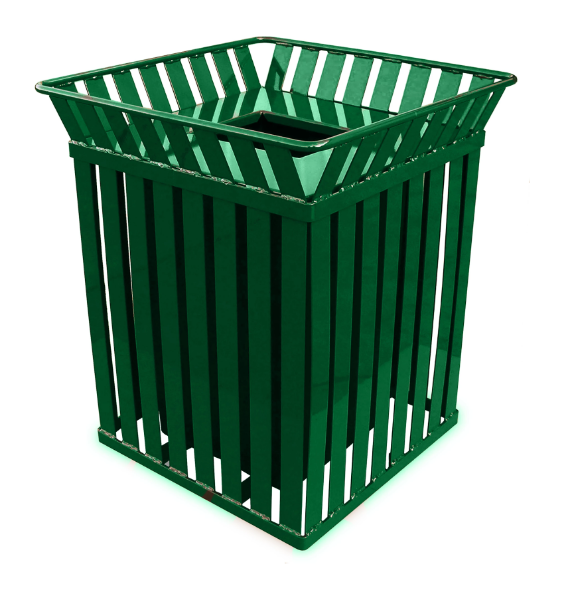 36 Gallon Square Receptacle