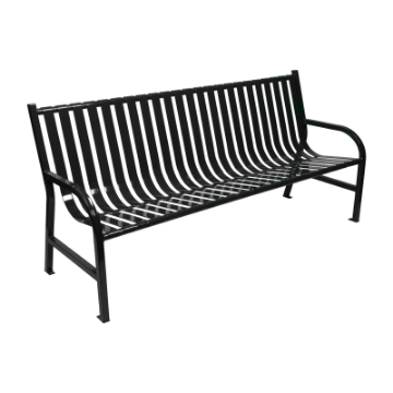 Oakley Series Bench - 6ft Black
