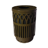 40 Gallon Covington Round Trash Receptacle