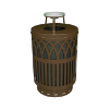 Covington Trash Receptacle