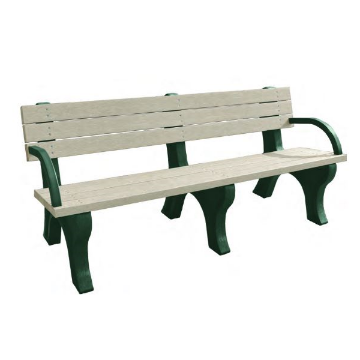 Bench With Bone Etching