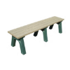 Backless Bench Without Bone Etching