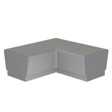 90 Degree Square Bench Corner