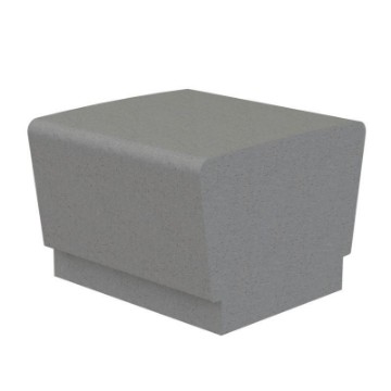 2 Foot Square End Flat Bench	