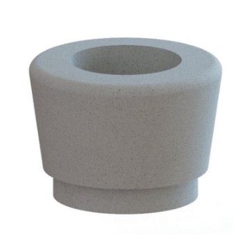 Round Our Town Concrete Planter