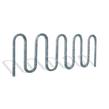 9 Loop Steel Bike Rack, 11 Spaces	