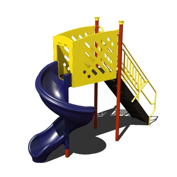  Open Spiral Slide