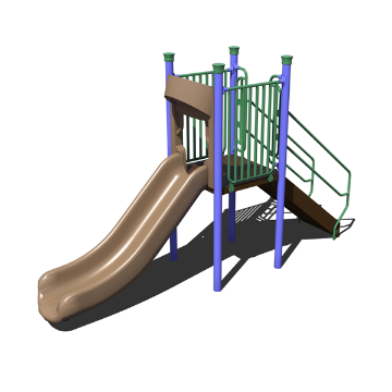 Open Straight Slide