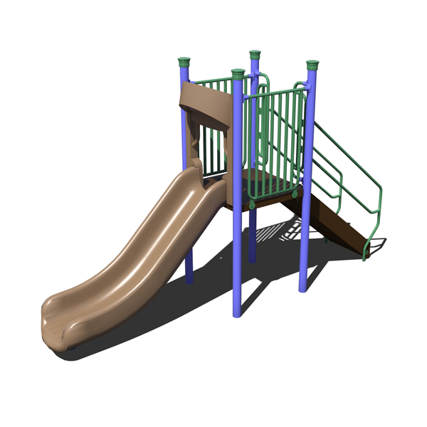 Open Straight Slide