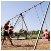 Picture of Galvanized Steel Tripod Belt Swing Set - Two Seats Included