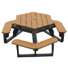 Hexagonal Picnic Table