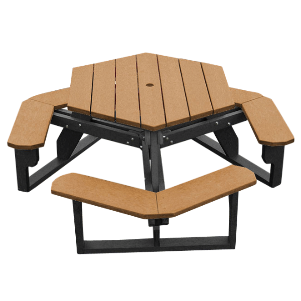 Hexagonal Picnic Table