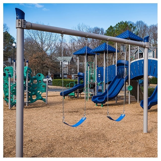 Single Post Belt Swing for Playgrounds - Park Tables - Park Tables ...