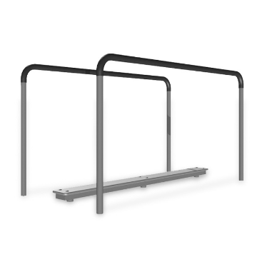 Assisted Balance Walk Fitness Park Equipment - Inground