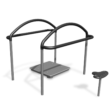 Assisted Functional Trainer Fitness Park Equipment - Inground