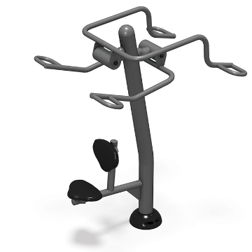 Accessible Lat Pull Down Outdoor Gym Equipment