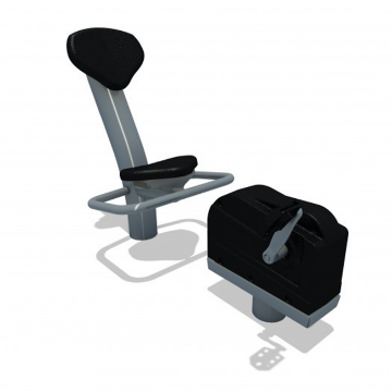 Recumbent Cycle Outdoor Gym Equipment