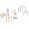 10 Station Course Outdoor Fitness Equipment For Outdoor Gyms