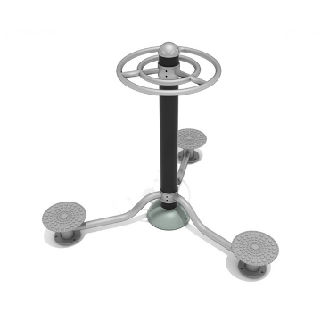 Triple Station Torso Twist Fitness Equipment