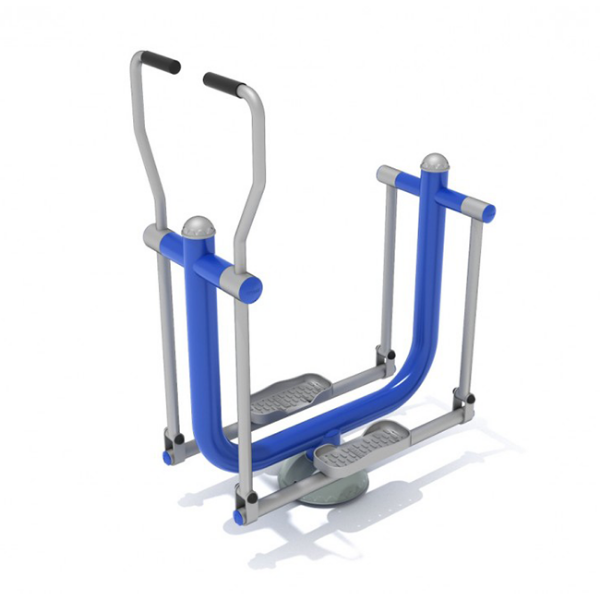 Single Station Country Skier Outdoor Exercise Equipment