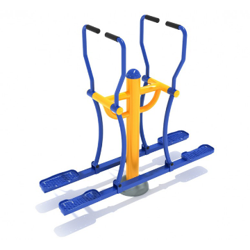 Double Station Glider Outdoor Exercise Equipment