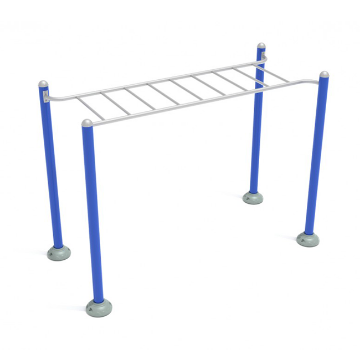 Single Station Horizontal Ladder Park Fitness Equipment