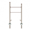 Inclined Quadruple Station Chin Up Bars Park Fitness Equipment - Front