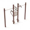 Pull and Dip Station Outdoor Fitness Equipment - Front