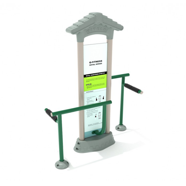 Royal Double Station Hamstring Stretch Outdoor Fitness Equipment