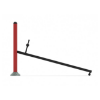 Adjustable Sit Up Bench Outdoor Exercise Equipment Side