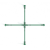 Quadruple Pull-Up Bar Unit Outdoor Exercise Equipment - Top
