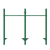 Quadruple Pull-Up Bar Unit Outdoor Exercise Equipment - Side2