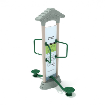 Royal Double Station Torso Twist Outdoor Fitness Equipment