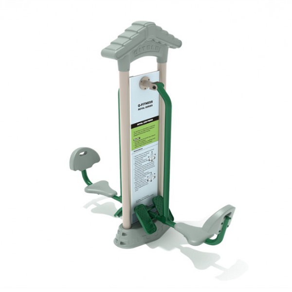 Royal Double Station Leg Press Outdoor Exercise Equipment
