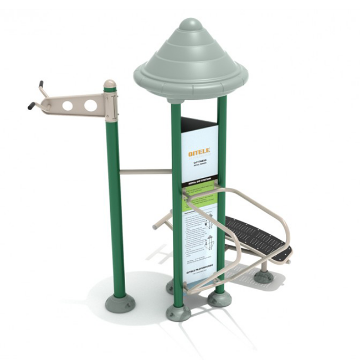 Royal Core Combo Station Outdoor Gym Equipment - Front