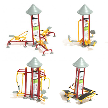 Feel The Burn Outdoor Fitness Stations