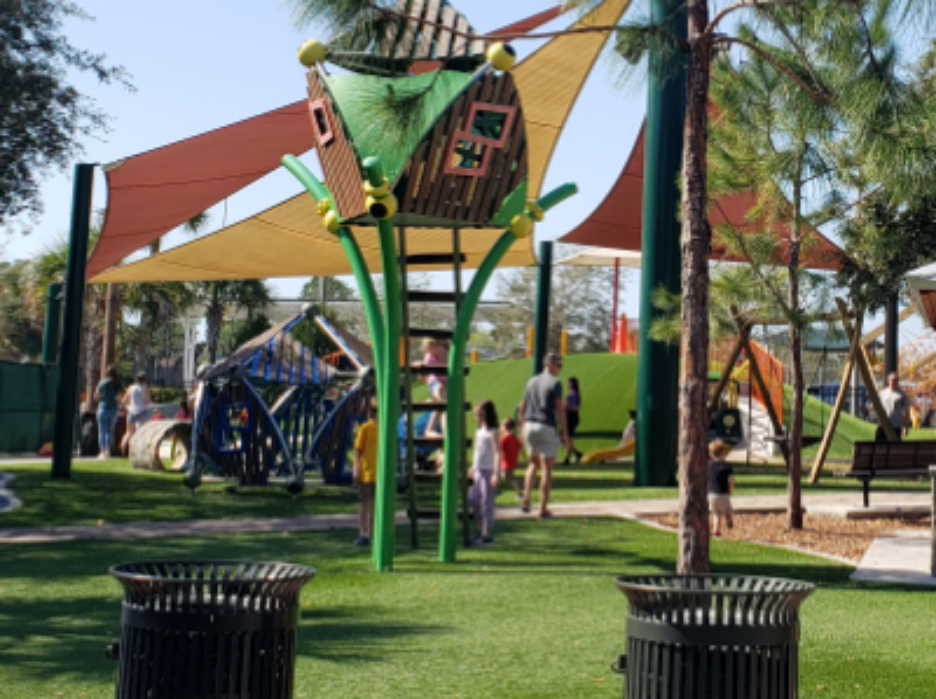 What can the community do to keep their local park clean and healthy? 