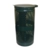 10 Gallon Steel Waste Receptacle