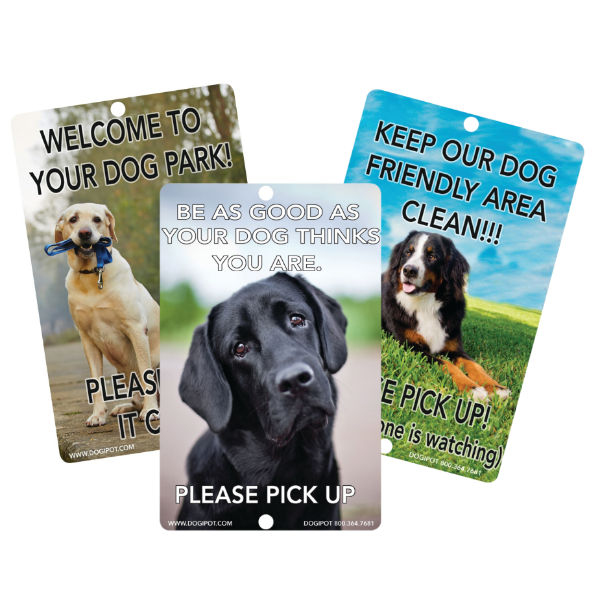 Dog Park Pet Signs
