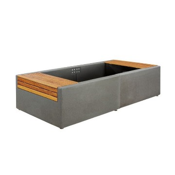 Lluvia Planter Bench Combo 