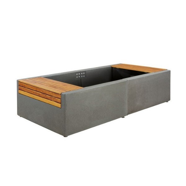 Lluvia Planter Bench Combo 
