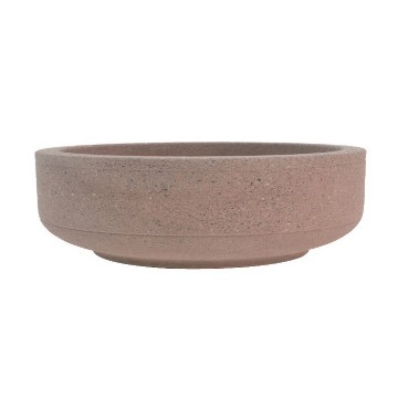 Low Profile Bowl Concrete Planter