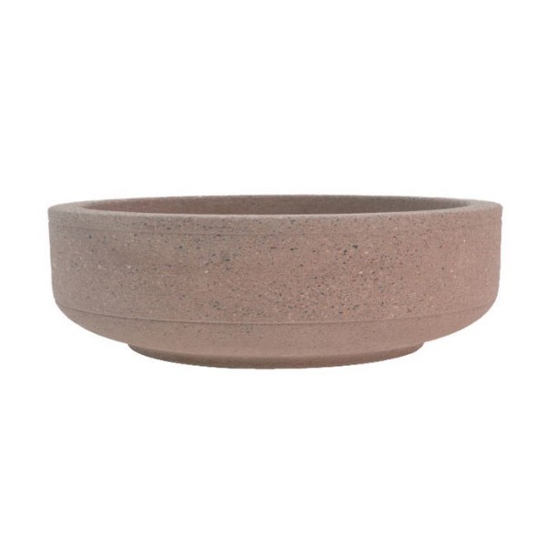 Low Profile Bowl Concrete Planter