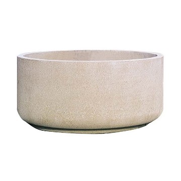 Pillar Bowl Concrete Planter