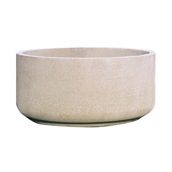 Pillar Bowl Concrete Planter