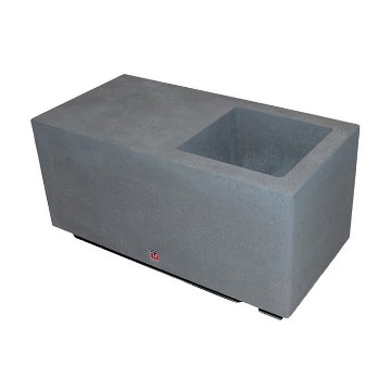 Concrete Planter Bench Combo