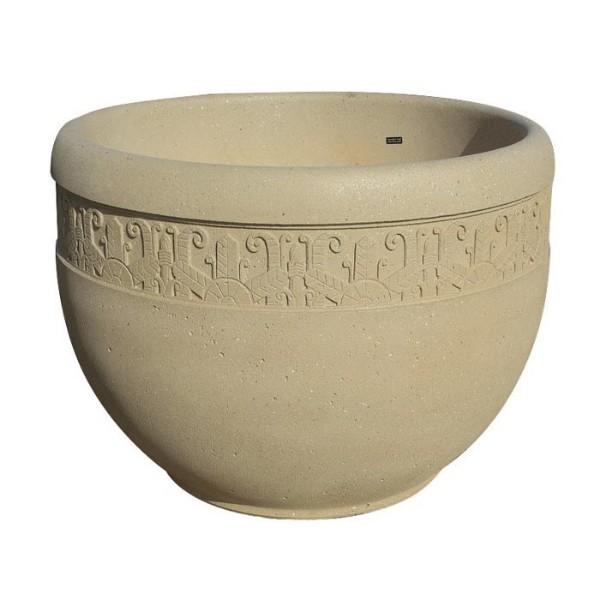 Westlake Concrete Etched Planter